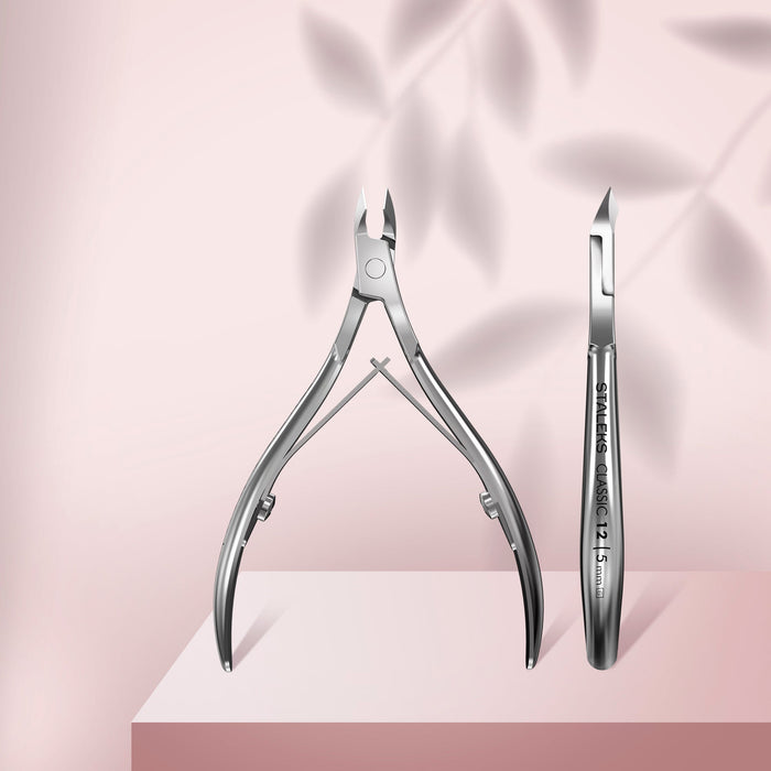 Staleks Cuticle Nippers - CLASSIC 12-Cuticle Nippers-STALEKS PRO-5 mm-Gel Essentialz