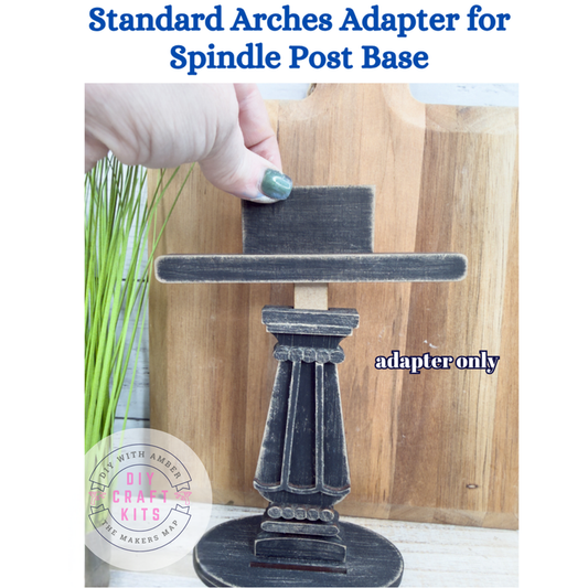 Standard Arch ADAPTER Insert for Spindle Post Base