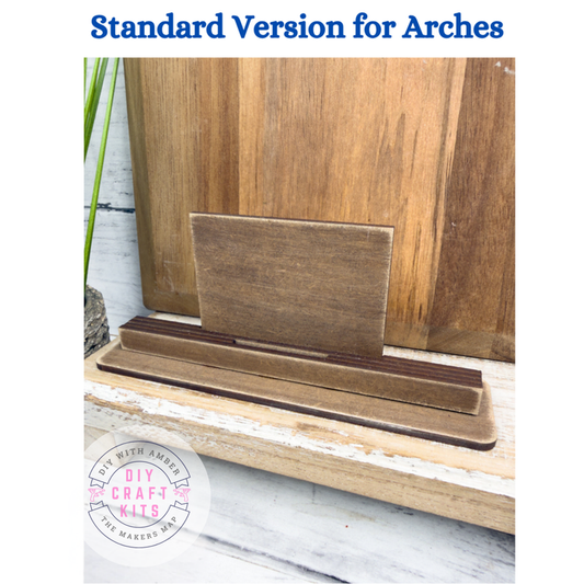Standard Arch FLAT Base for Interchangeable Arch inserts