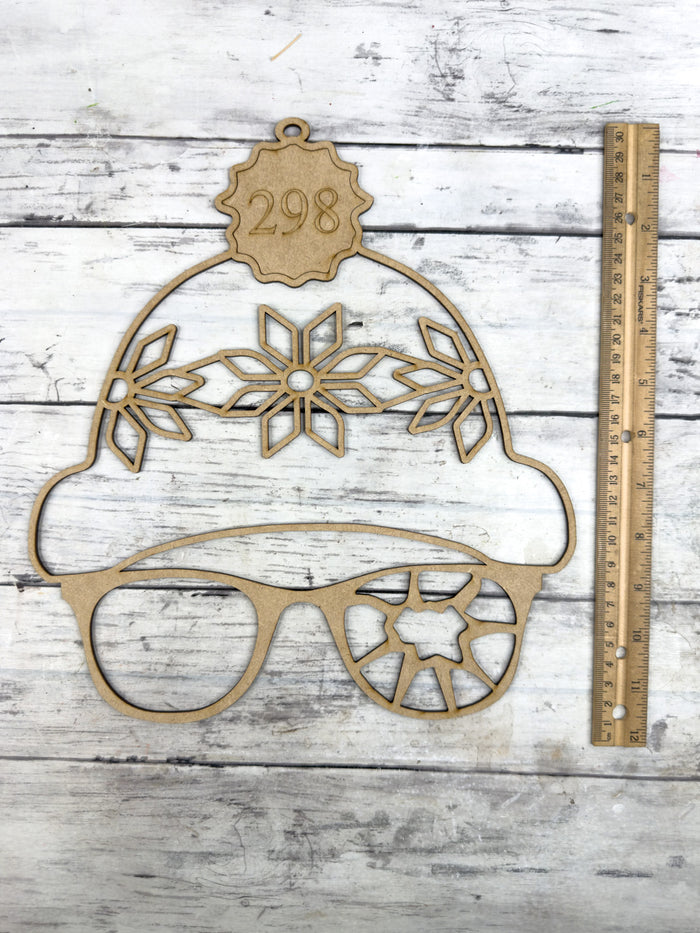 Style 298 Christmas Story inspired Laser Cut Outline Frame Blank