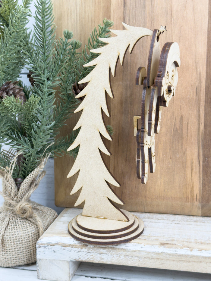 Swingy Christmas Puppy Dog Hanging Stand DIY Kit