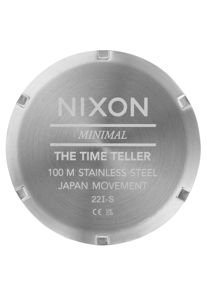Time Teller - Silver / Coral