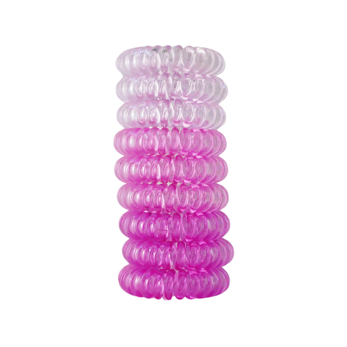 Twist Lock Hair Coil  - Orchid GRADIENT 9 Pcs Set