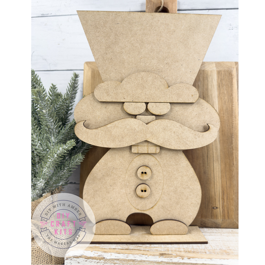 Wonky Prim Nutcracker Shelf Sitter Kit